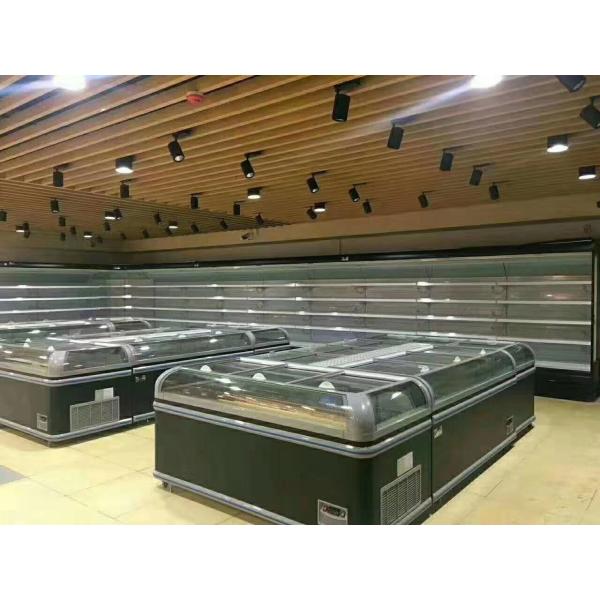 2100mm Island Type Deep Chest Freezers Horizontal