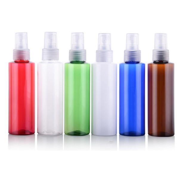 Round Pet Spray Bottle , Cosmetic Dispensing Empty Perfume Spray Bottles