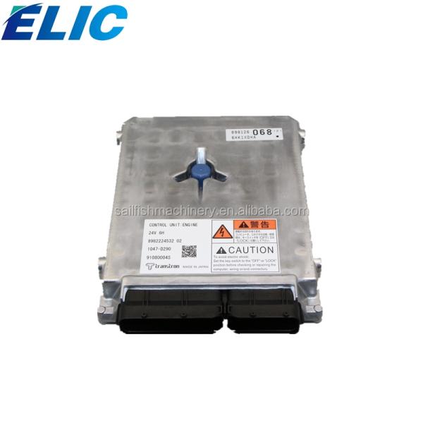 Excavator part 6HK1 Excavator Controller ECU 8-98126068-2 1047-D290 910800043 52200002s