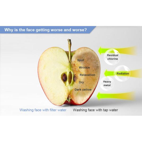 WellBlue SPA KDF Shower Water Filter , Replacement Shower Filter For Hard Water