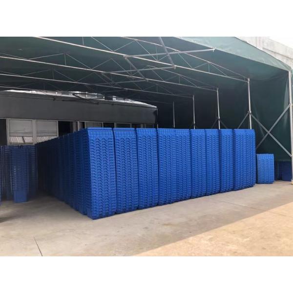 Heavy duty plastic moving box large storage box