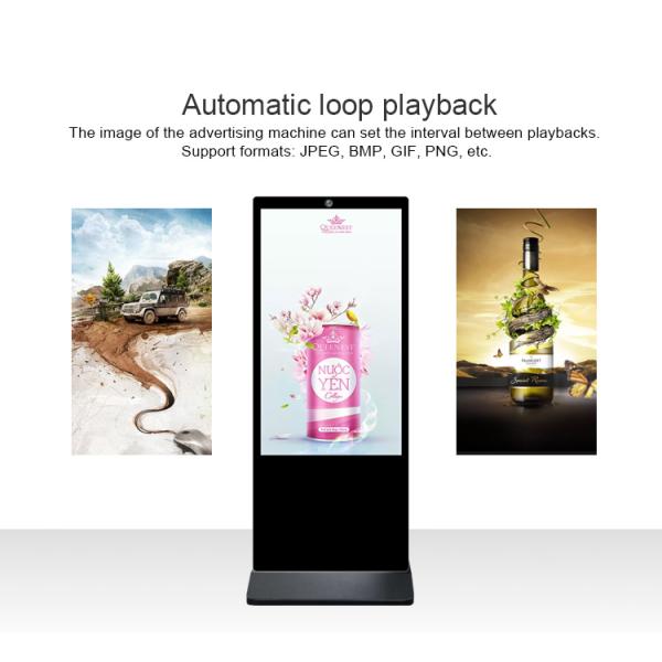 LCD Advertising PCAP Touch Screen Digital Signage Interactive Kiosk Interactive Video Call Camera Kiosk Machine