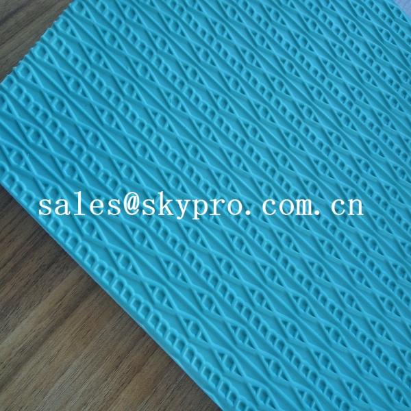 High density rubber sheet for shoe 3D pattern recycle eva shoes sole material