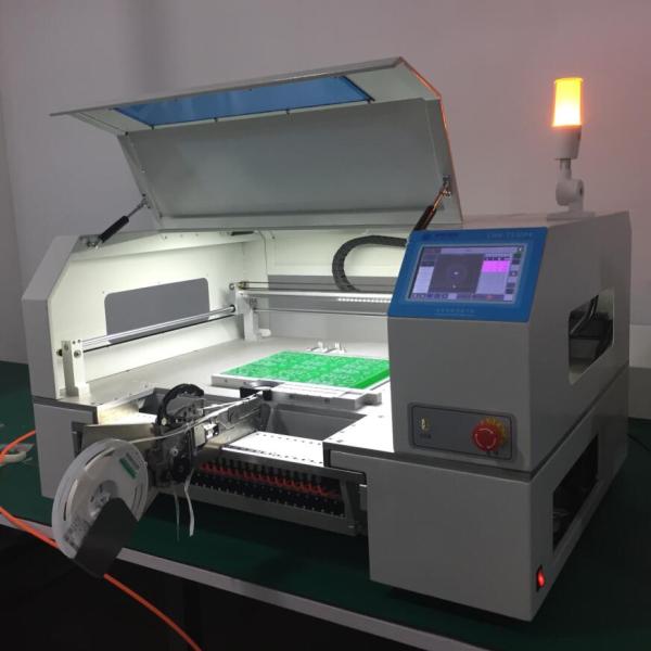 Advanced SMT Production Line , 4 Heads Pick And Place Machine CHMT530P4 , 3040 Printer, T961 Reflow Oven