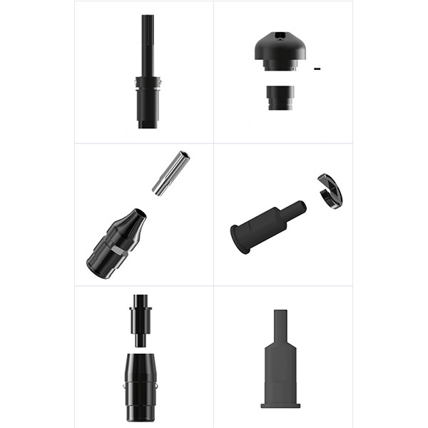 Blue Color Metal Tattoo Grips Wireless RCA Connection Aluminum Material