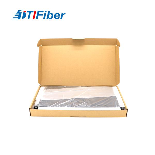 19" 1u 24 Port Sc Sx Optic Fiber Optic Terminal Box For FTTH