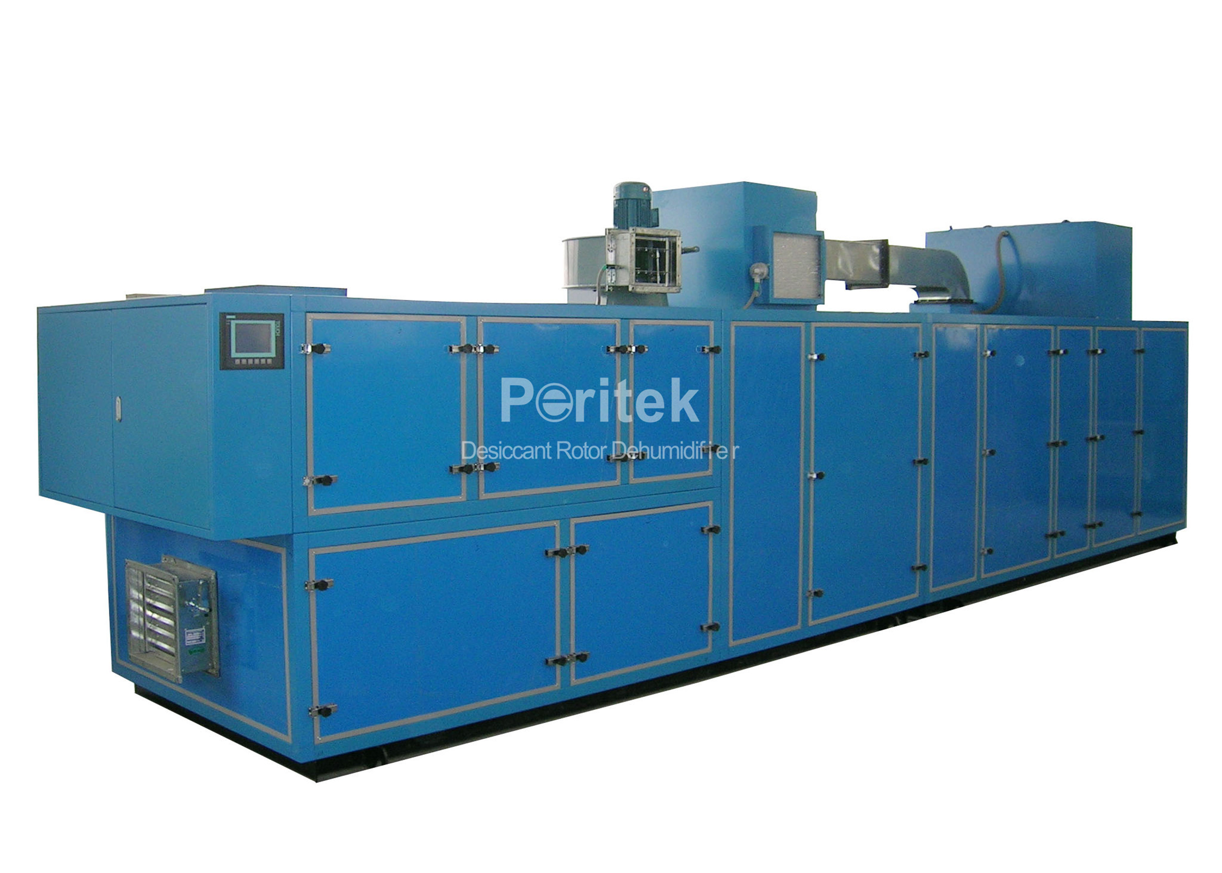 China Industrial Low Temperature Dehumidifier , Honeycomb Substrate Desiccant Dehumidifier on sale