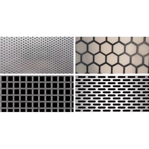 Length 100-2500 mm Perforated Wire Mesh in Low Carbon Steel