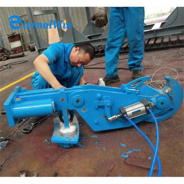Vessel Electric 45 Ton 60 Ton 100 Ton 125Ton Double Hook Quick Release Mooring Hook with Control System