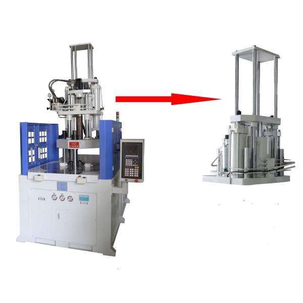 30T Plastic Vertical Injection Moulding Machine 6.7kW With 13 KN Ejector Force Low Maintenance