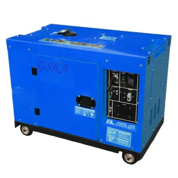 10KVA Small Mobile Diesel Generator For The Whole House Convenient And Energy Saving