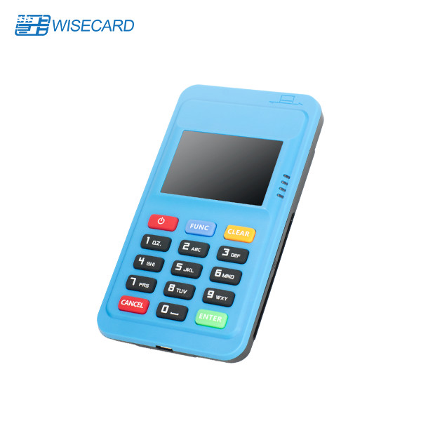 OEM Bluetooth IC NFC Mini POS Terminal 32 Bits Security Processor