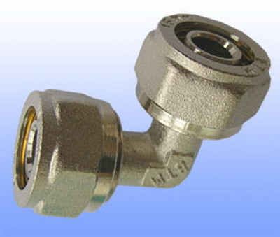 China compression brass fitting reduce elbow for PEX-AL-PEX wholesale
