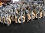 Dia660mm Nylon Wheel Bundled Conductor Stringing Blocks