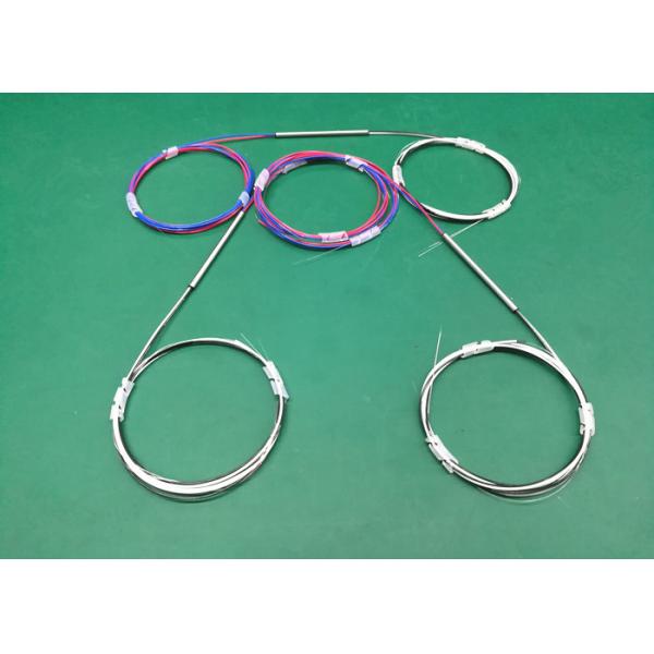 Fiber coupler, 473nm, 1x2 port, 460-HP fiber, 1m fiber length, without connectors.