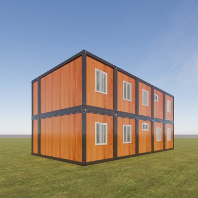 Modern Design Standard Detachable Tiny Container Houses With Steel Structure Prefab