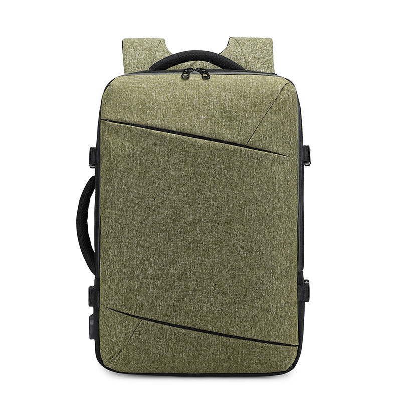 China All Seasons USB Khaki Overnight Bag Multi Functional Backpack 39L wholesale