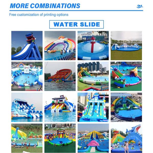 Customizable 45x58m INFLATABLE WATER PARK for Your Water Park Business