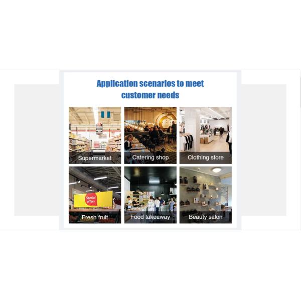 15/15.6'' VFD Main Display and 12''/9.7'' 2nd Display Aluminium Alloy POS Payment Machine for Android/Win