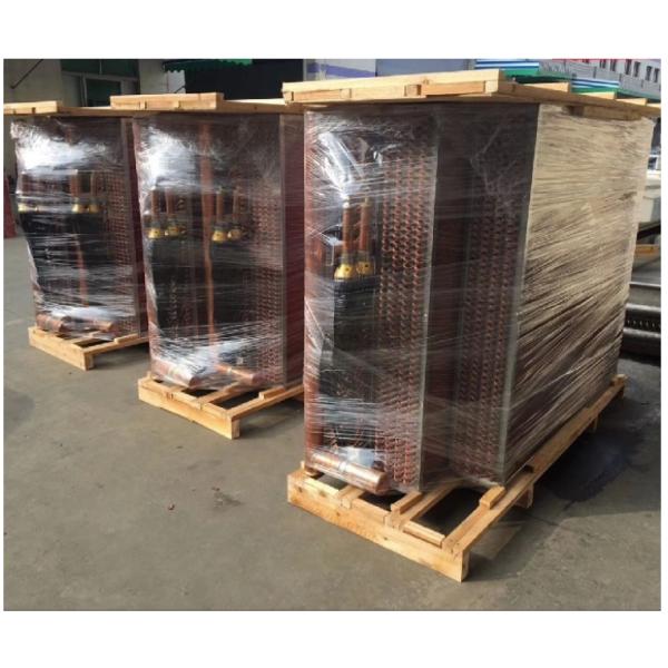 Copper Fin Type Refrigerator Heat Exchanger , Air Conditioner Heat Exchanger