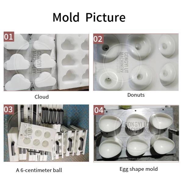 Professional Pneumatic Handmade Bath Bomb Making Machine with 20-60MM Roller Diameter