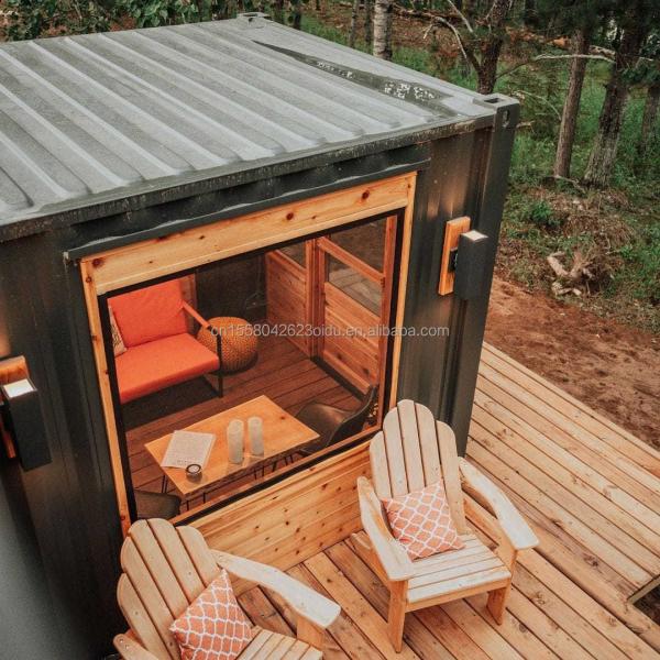 Spacious 20 Foot Modular Luxury Prefabricated Mobile Residential Flat Package Garden Container Bedroom for Family House