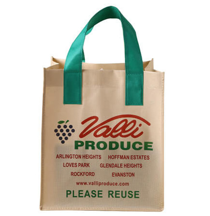 30cm Woven PP Shopping Bags Uncoating Recyclable Laminated Dynamite
