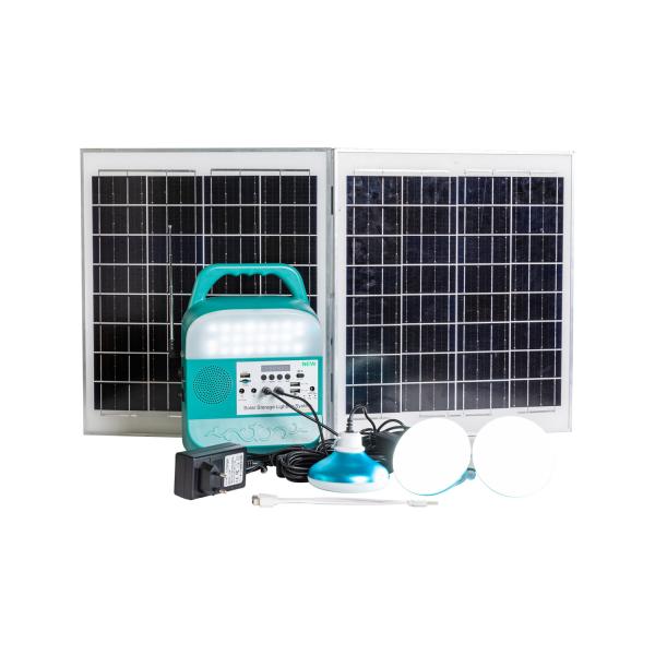 Eco-Friendly Solar Home Lighting Kit Sustainable Illumination Portable Lighting Radio System