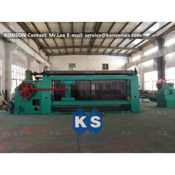 Large Hexagonal Wire Mesh Welding Machine / Gabion Machine for 3.5mm Wire 22kw