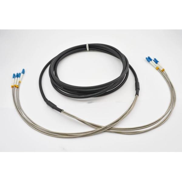 4 Core SM G657A Fiber Cable Assembly Fiber To The Attena FTTA CPRI Breakout LC To LC