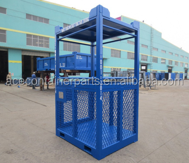 45C Lifting Angle 3CBM DNV 2.7-1 Steel Dry Container Offshore Personal Transfer Basket with CSC and BV Certificates