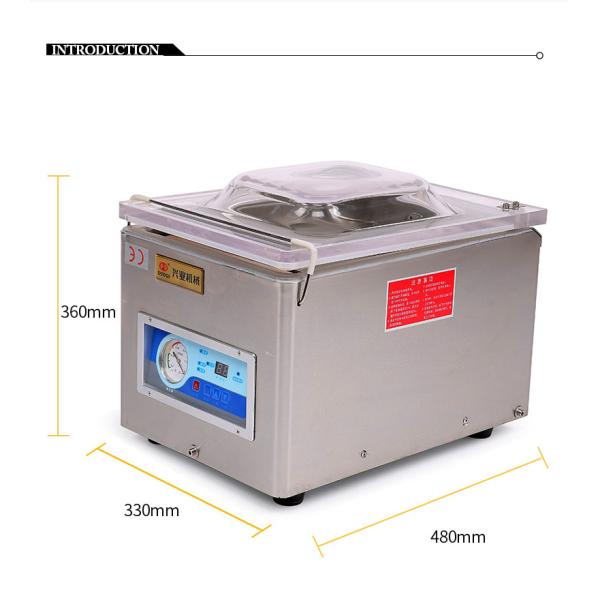 Stable Operation Industrial Food Vacuum Sealer Energy Saving With High Speed