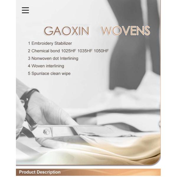 100% Polyester Cp66 Mesh Fabric for Garment Fusing Interfacing Interlinings Linings