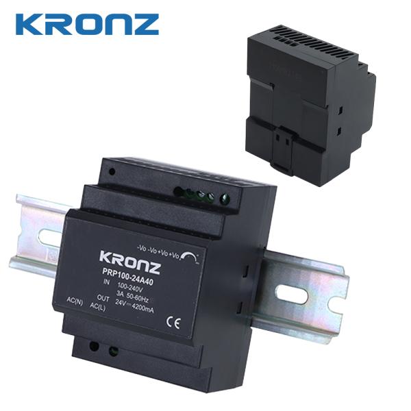 AC/DC Dual Use 100.8W DIN-rail Industrial Power Supply 12V/7.5A Power-down Hold Time 30ms