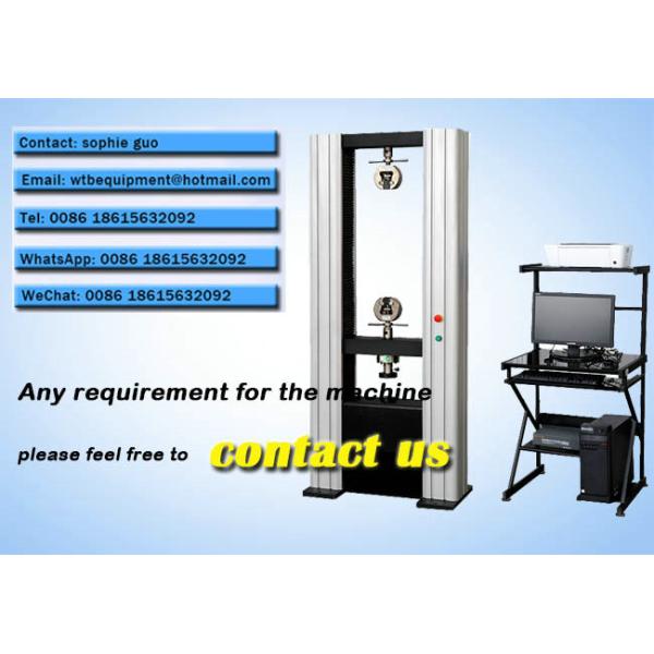 Micro Tensile Electronic Universal Testing Machine Tensile Load Speed Setting