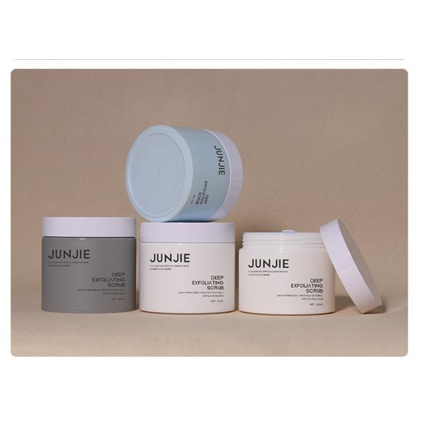 Eco Friendly Plastic Jars 80g 100g 120g 200g Empty Body Butter Containers