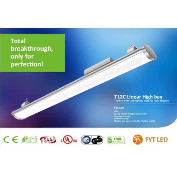 PC Cover 240W Linear LED High Bay Lights , 277 Volt Led High Bay Lights