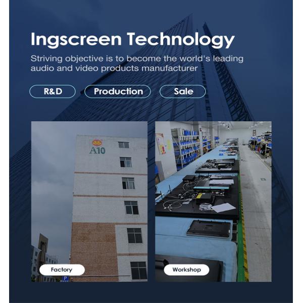 400cd/M2 75 Inch Interactive Led Meeting Flat Panel For Teaching 5000hrs