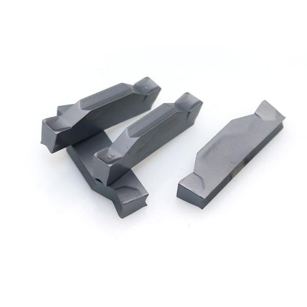 Grey Carbide Insert Parting Tool Low Cutting Resistance Long Lifespan