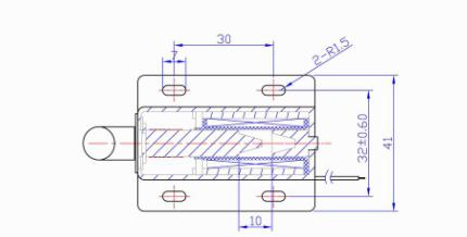 Locker using Electric Cabinet Lock , keypad cabinet lock with 30mm long cable and connector