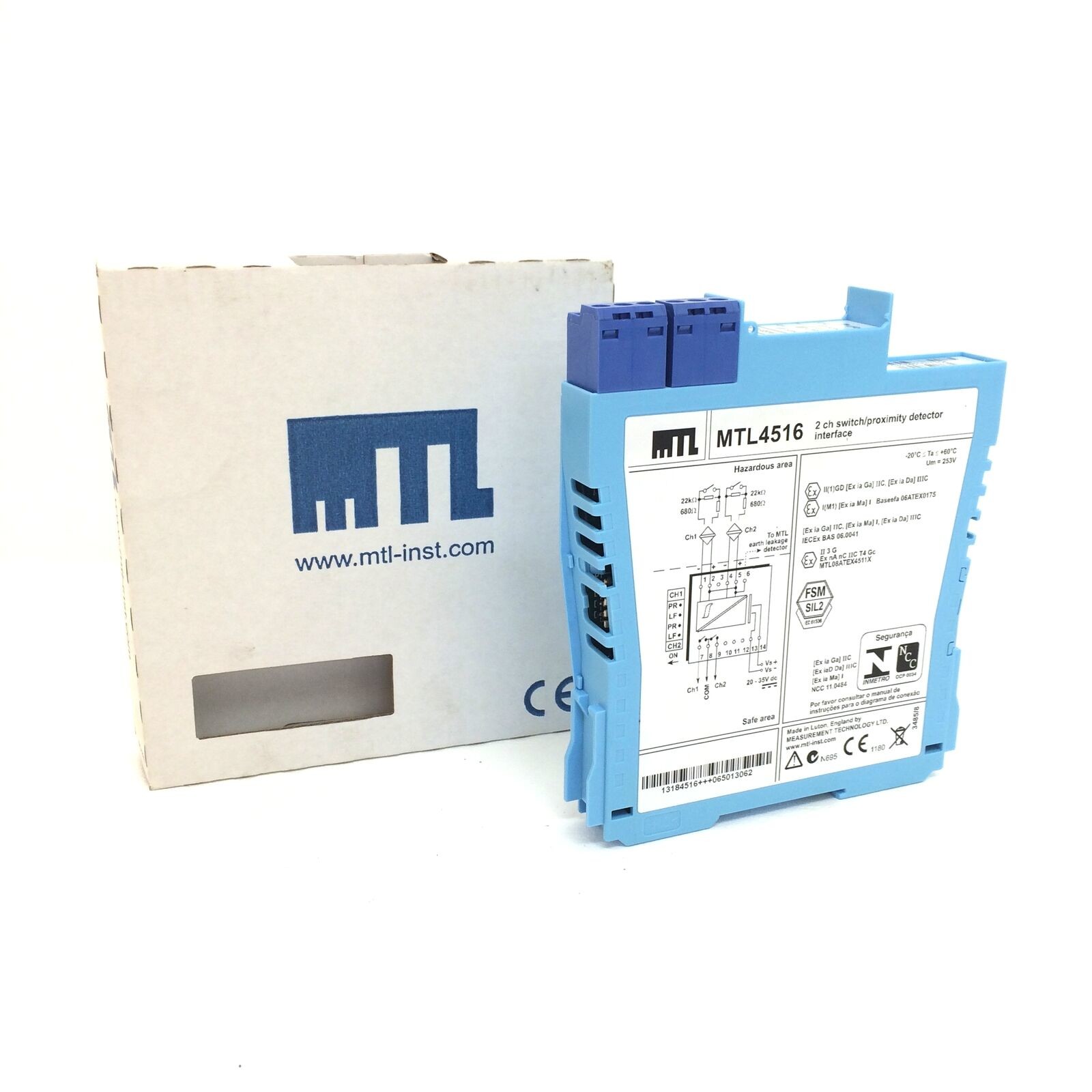 China MTL4516 MTL Instruments Switch Proximity Detector Interface wholesale