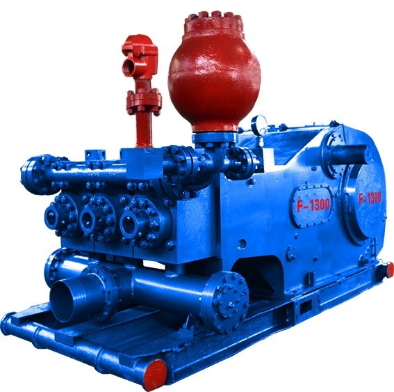 969kw Triplex Piston Mud Pump In Drilling Rig F-1300 ISO9001