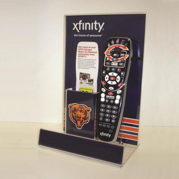 SGS Metal Display Stands Countertop Spinner Display Rack For Advertising