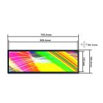28 Inch LVDS Display Bar Type LCD For Outdoor Digital Advertisement