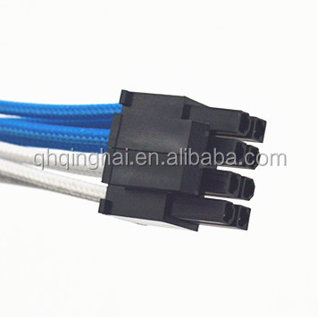 4 Pin Molex Male to Female Extension Cable 12" inch PC Computer Power Supply