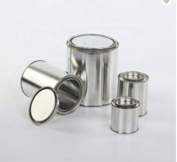 Round 5L Tinplate Empty Metal Container Tin For Food Storage