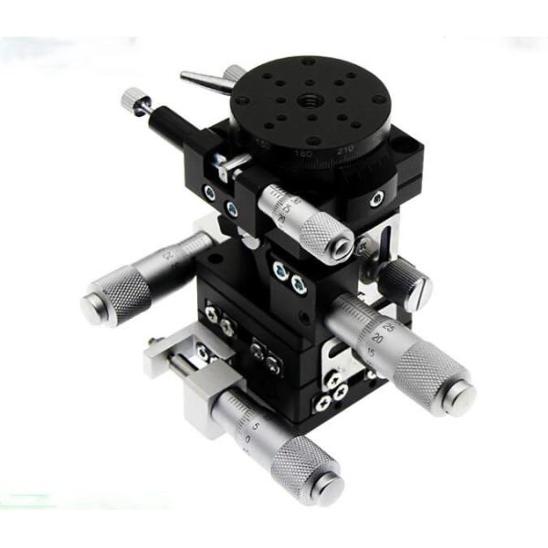 XYZR Four Axis Displacement Platform Tolerance 0.02mm High Precision Stage