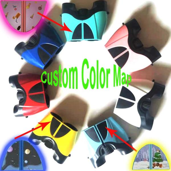 Wear resistant 10x22mm Children'S Toy Binoculars Field View 6.8 Degree