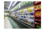 Single Temperature 220V Multideck Open Chiller For Vegetable Fruit