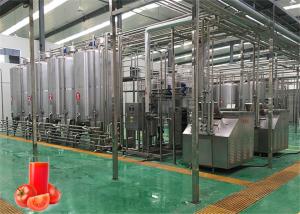 China Energy Saving Tomato Processing Line Tomato Paste Processing Equipment wholesale